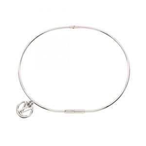 LOUIS VUITTON Charm Belt Clothing Stainless Steel Women's Silver MP202M